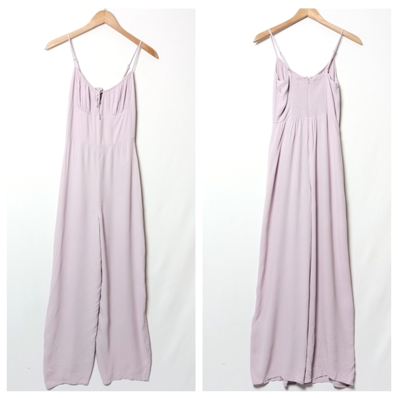 WILFRED Bellow Jumpsuit Cloudy Lilac Purple ARITZIA 6 - Picture 7 of 12